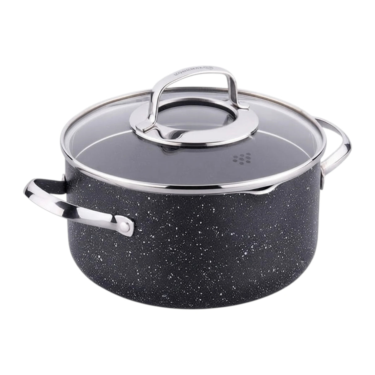 korkmaz nonstick casserole 3l induction base turkey a2950