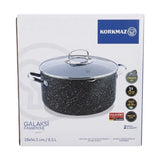 korkmaz nonstick casserole 8.5l induction base turkey a2957