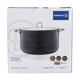 korkmaz nonstick casserole 15l induction base turkey a2976