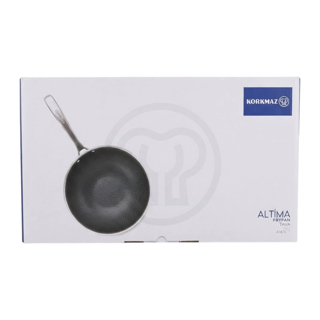 korkmaz nonstick ss fry pan 24cm turkey a3876