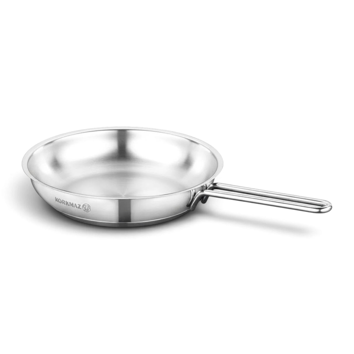 korkmaz ss fry pan 20cm induction base turkey a1079