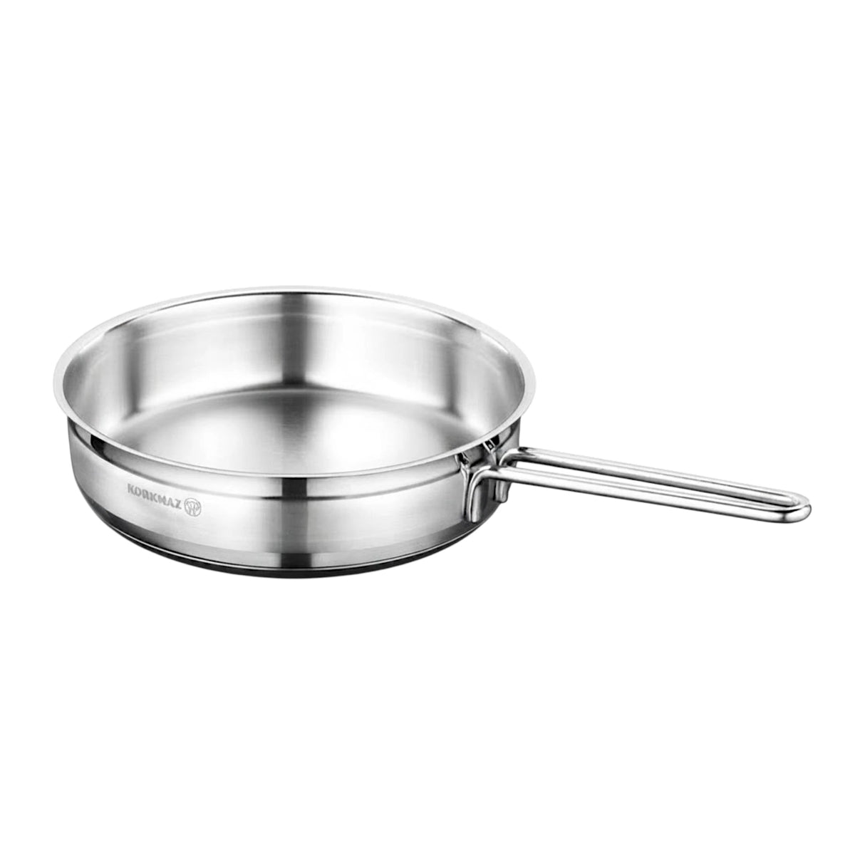 korkmaz ss fry pan 26cm induction base turkey a1023