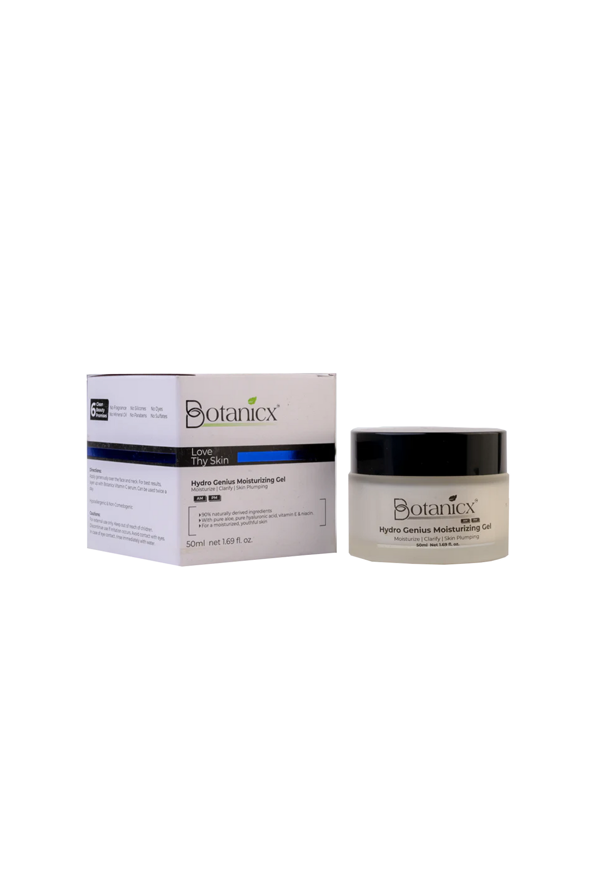 botanicx hydro genius moisturizing gel 50ml