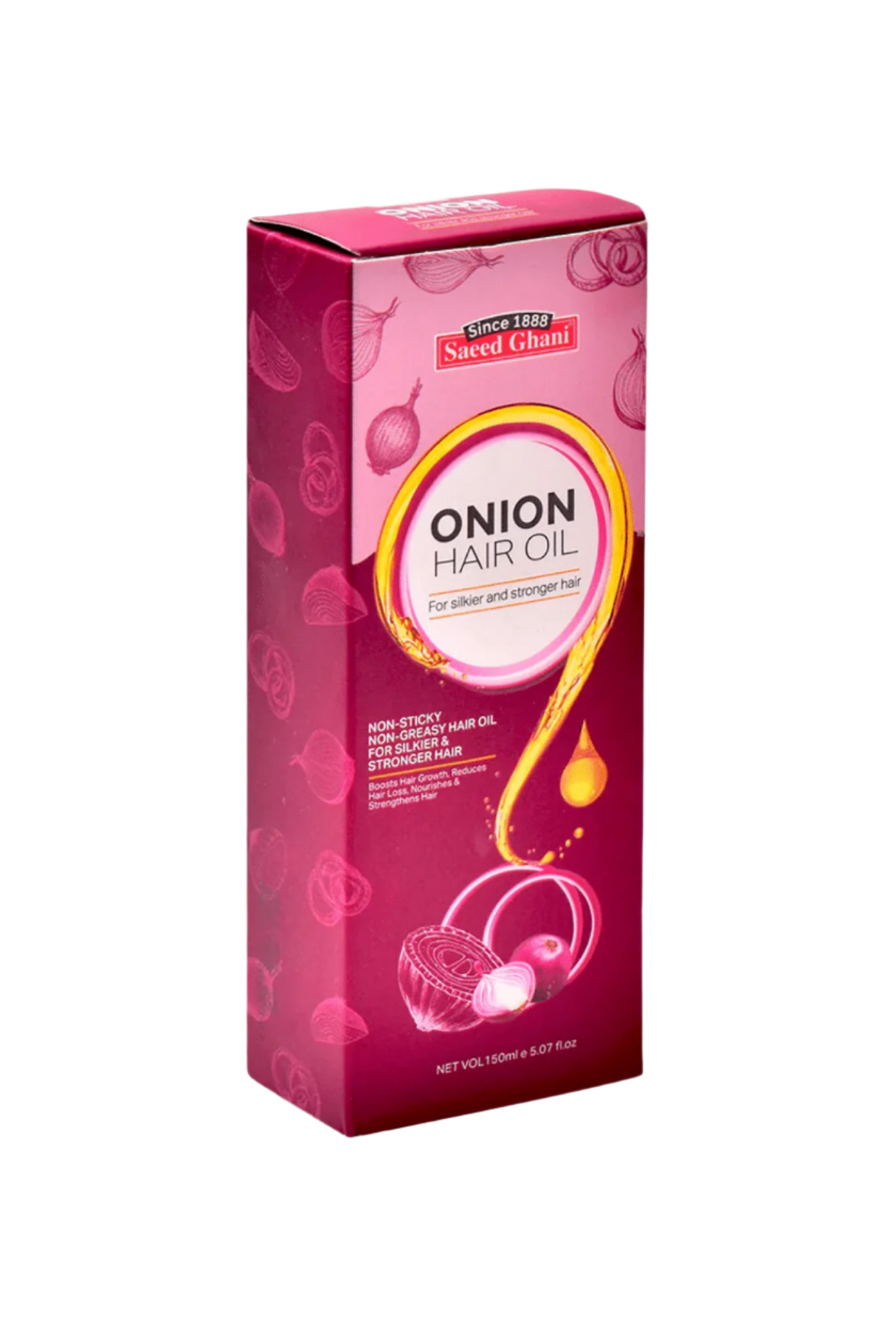 saeed ghani onion hair oil 130ml