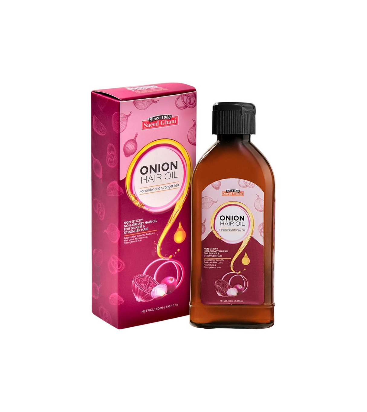 saeed ghani onion hair oil 130ml