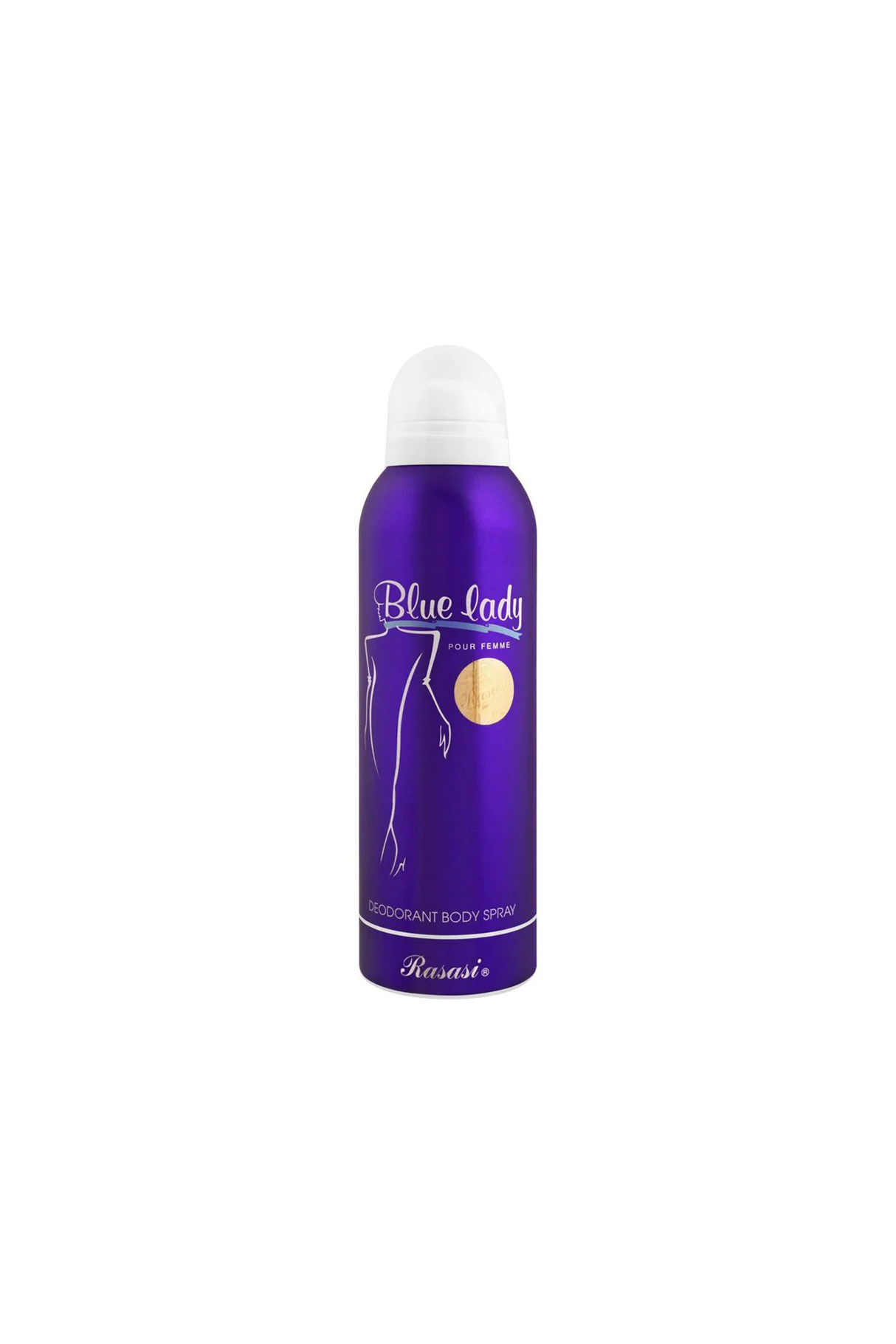 rasasi deodorant body spray blue lady 200ml for women