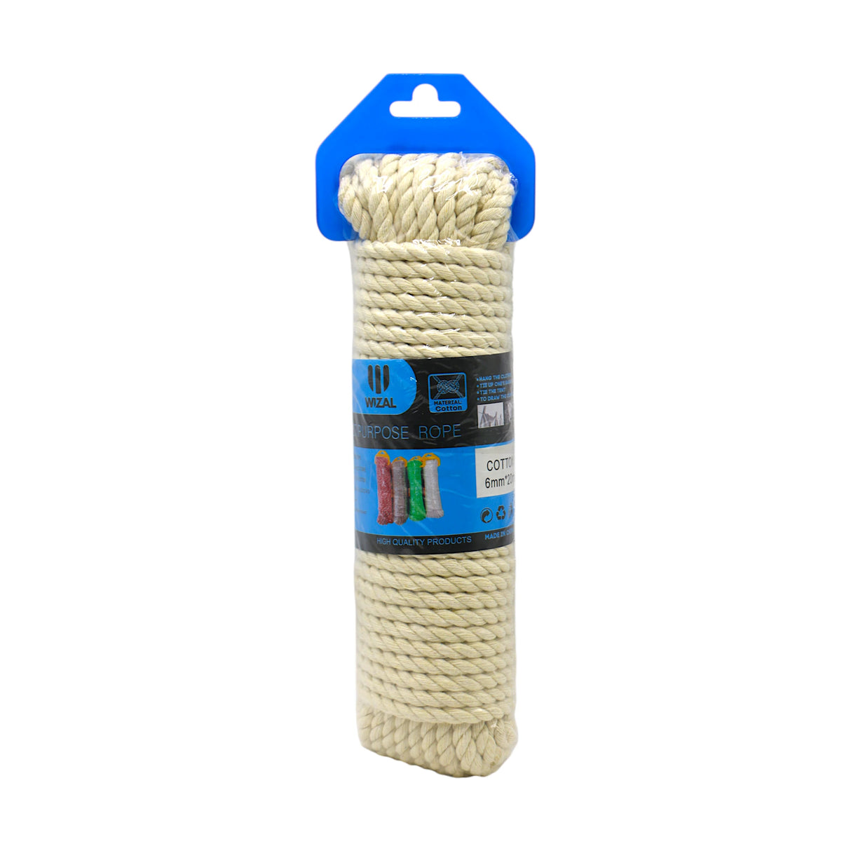 wizal cloth rope 6mmx20m china