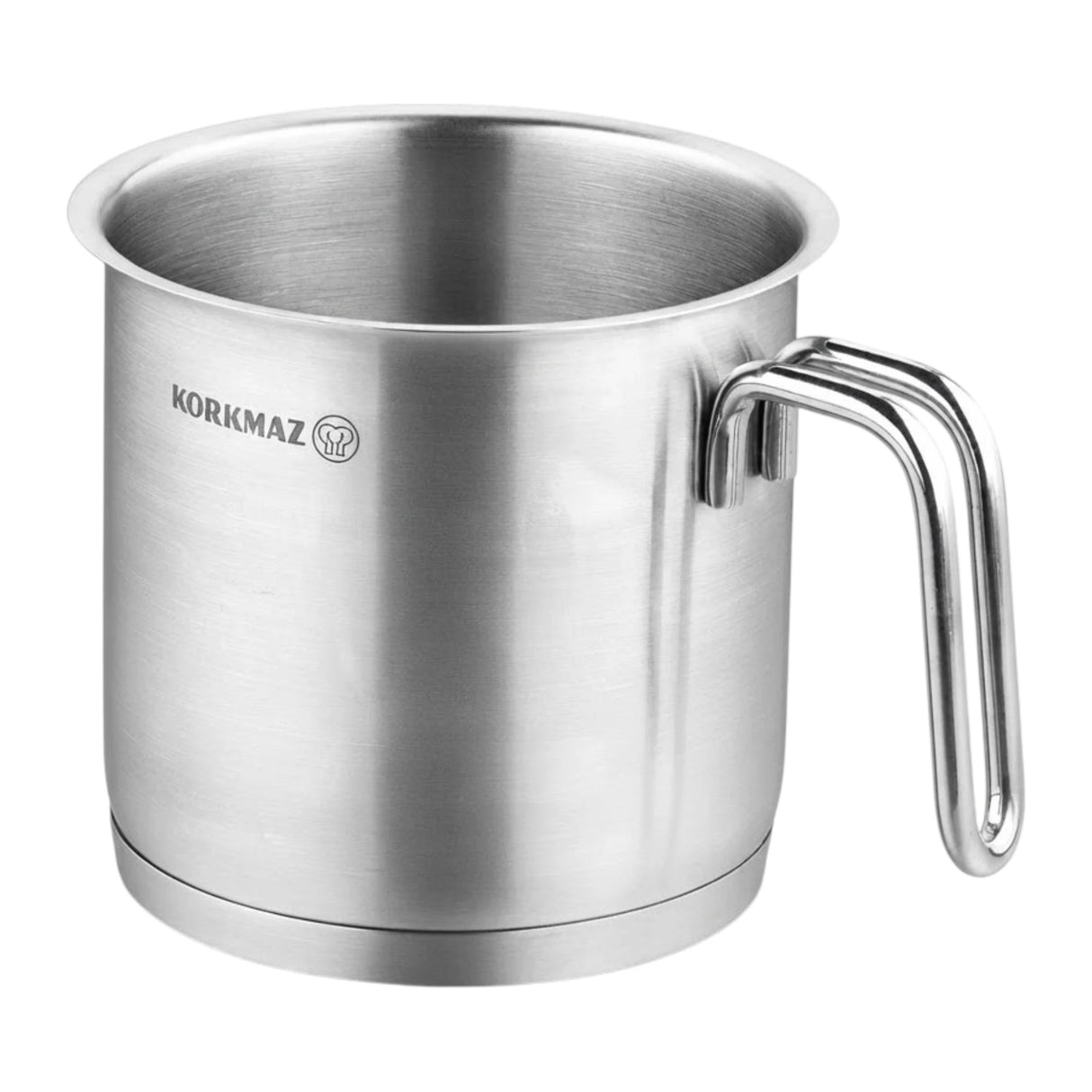 korkmaz ss milk pan 2l induction base turkey a1649