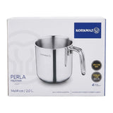 korkmaz ss milk pan 2l induction base turkey a1649