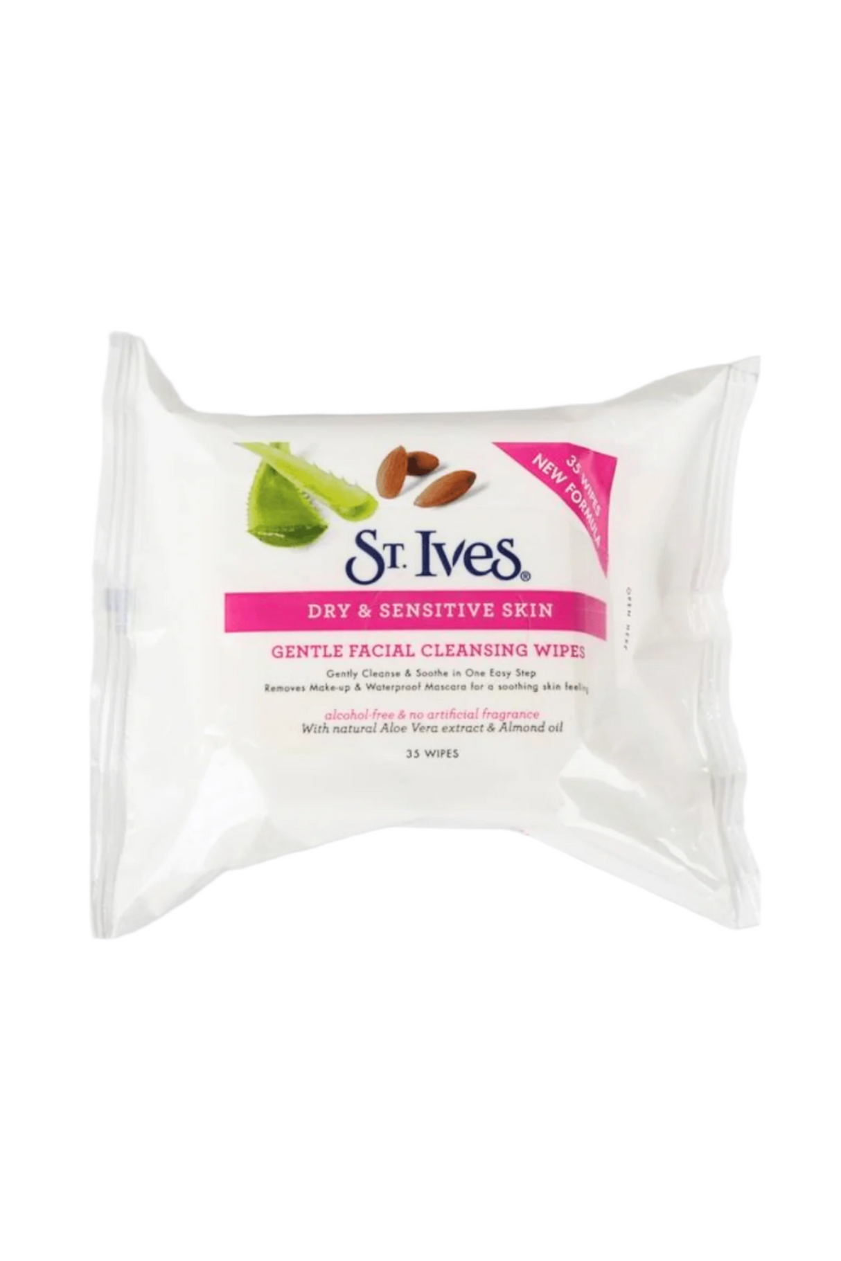 stives facial cleansing wipes gentle refreshing