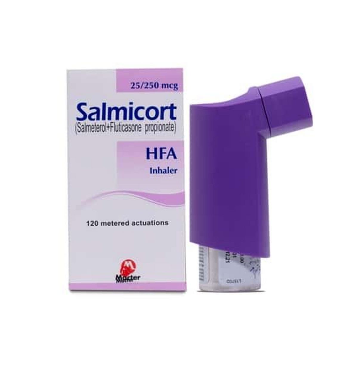 inh salmicort 25/250mcg 1s