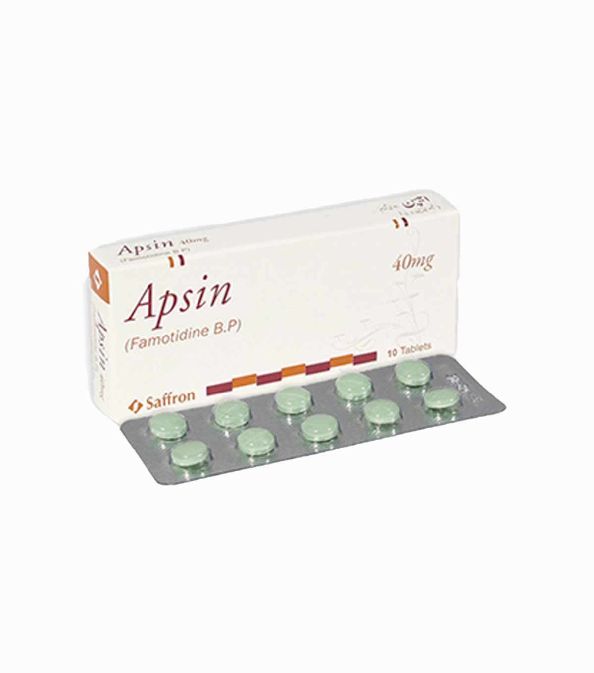 Apsin Pin tab apsin 40mg 10s – KK Mart