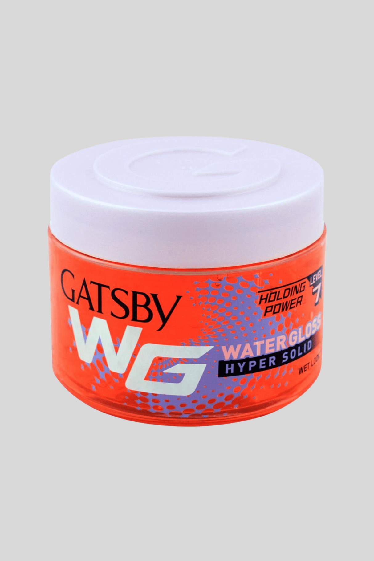 gatsby hair gel water gloss hyper solid 300g