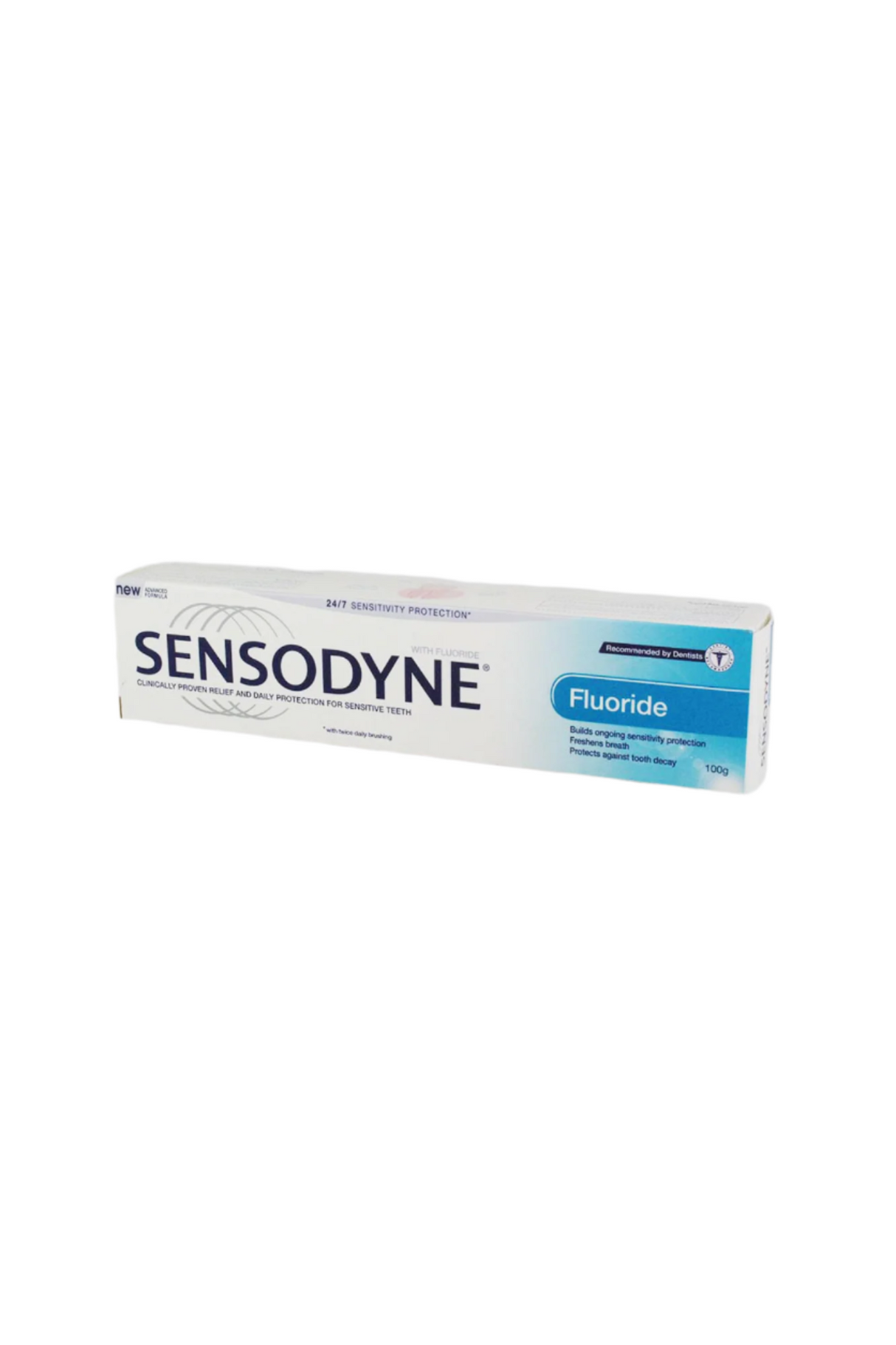 sensodyne tooth paste fluoride 100g
