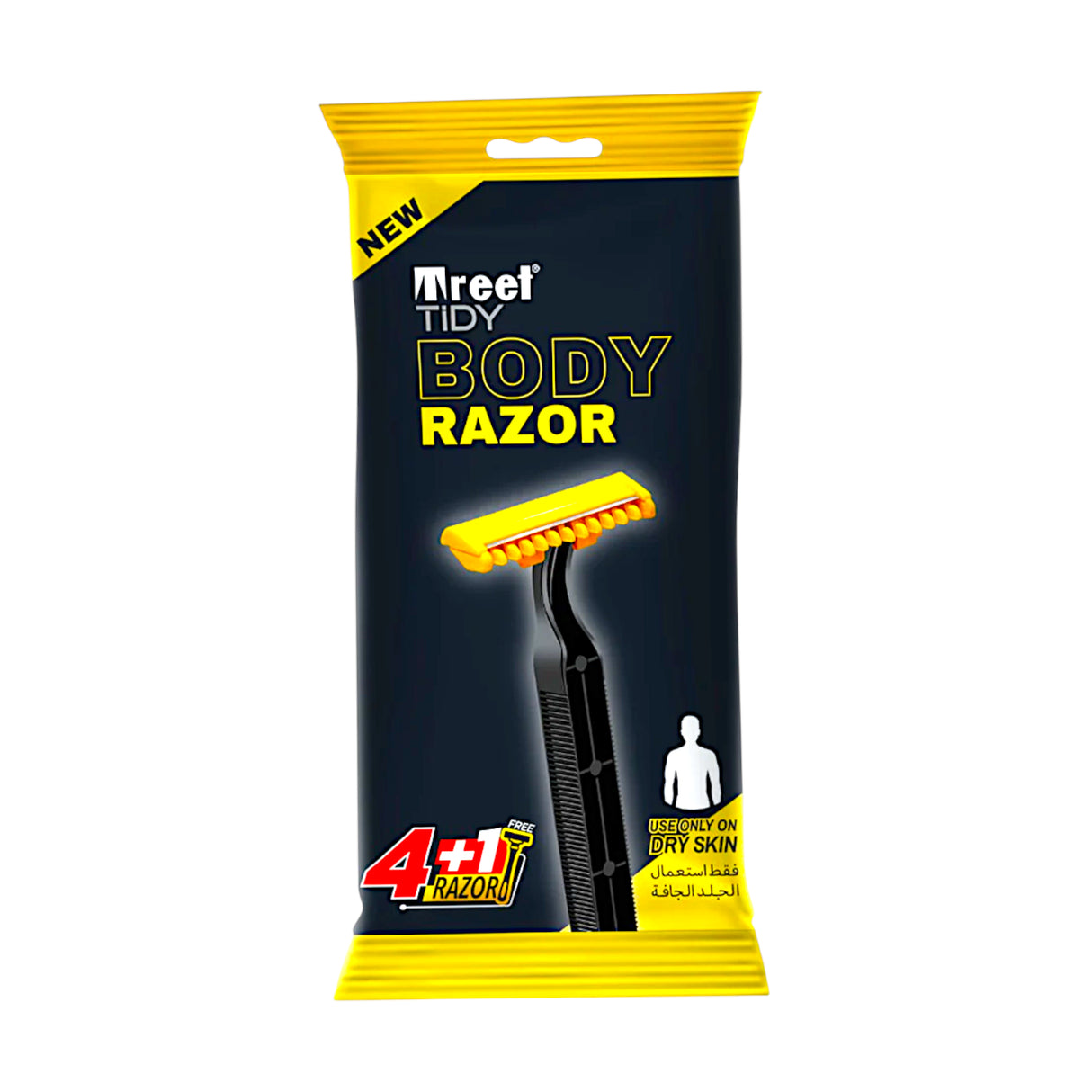 treet razor body tidy 4+1pc
