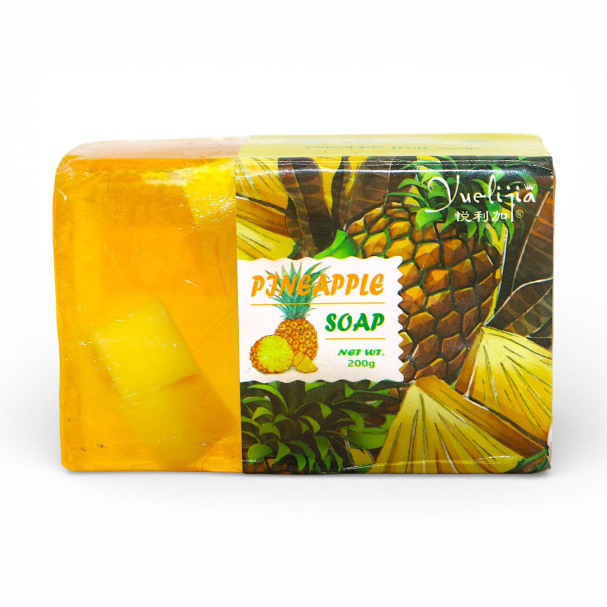 yuelijia fruit soap pineapple 200g china