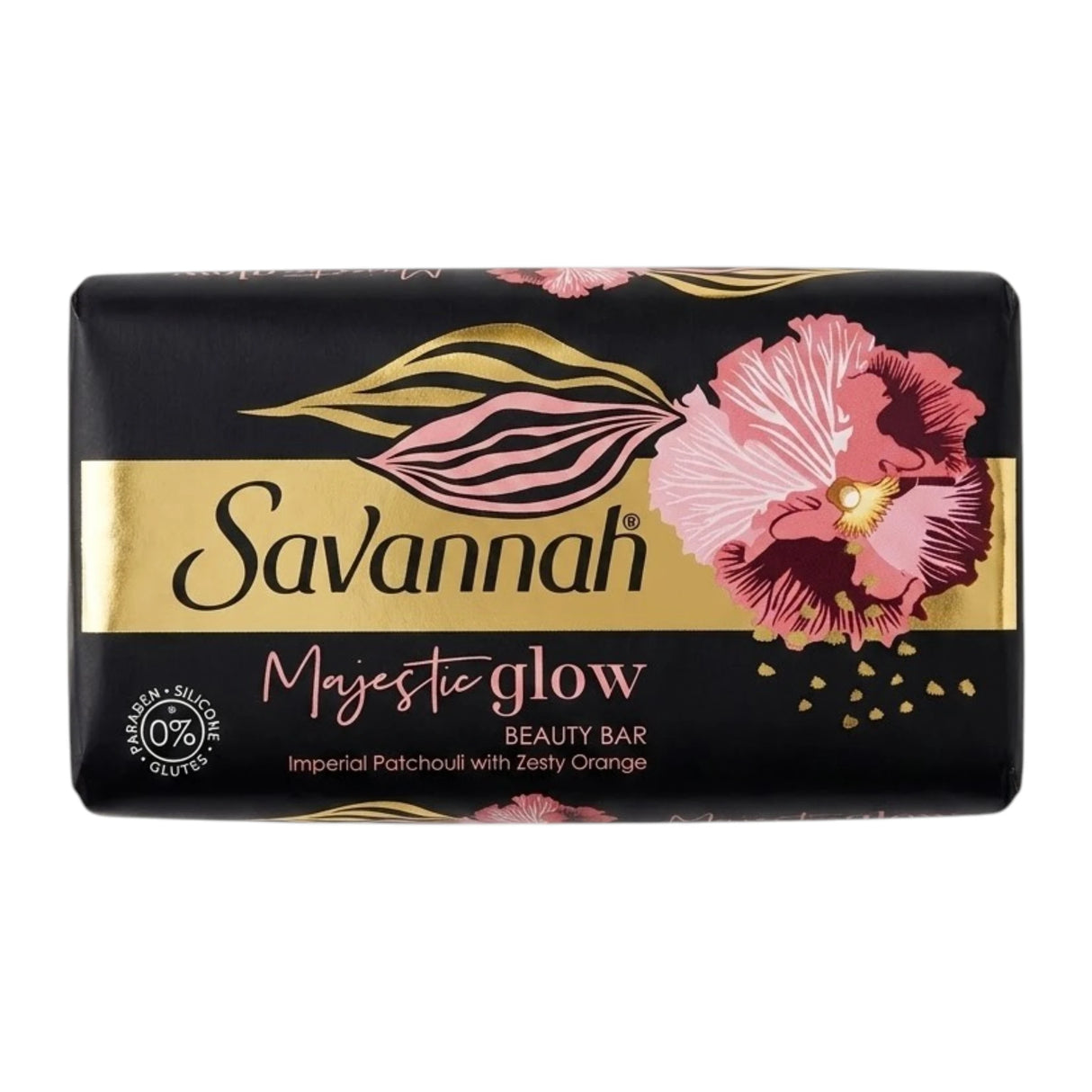 savannah soap majestic glow beauty bar 125g