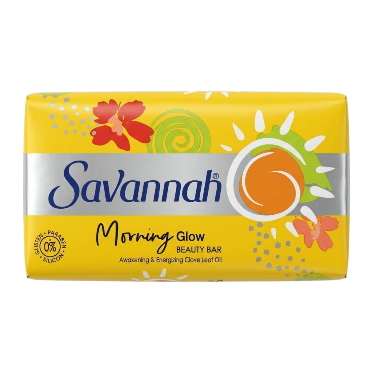 savannah soap morning glow beauty bar 125g