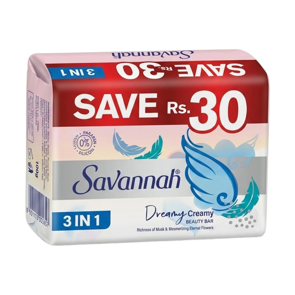 savannah soap dreamy creamy 3in1