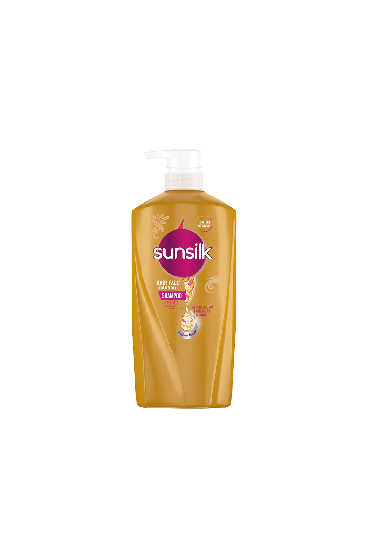 sunsilk shampoo hair fall solution 625ml pump thai