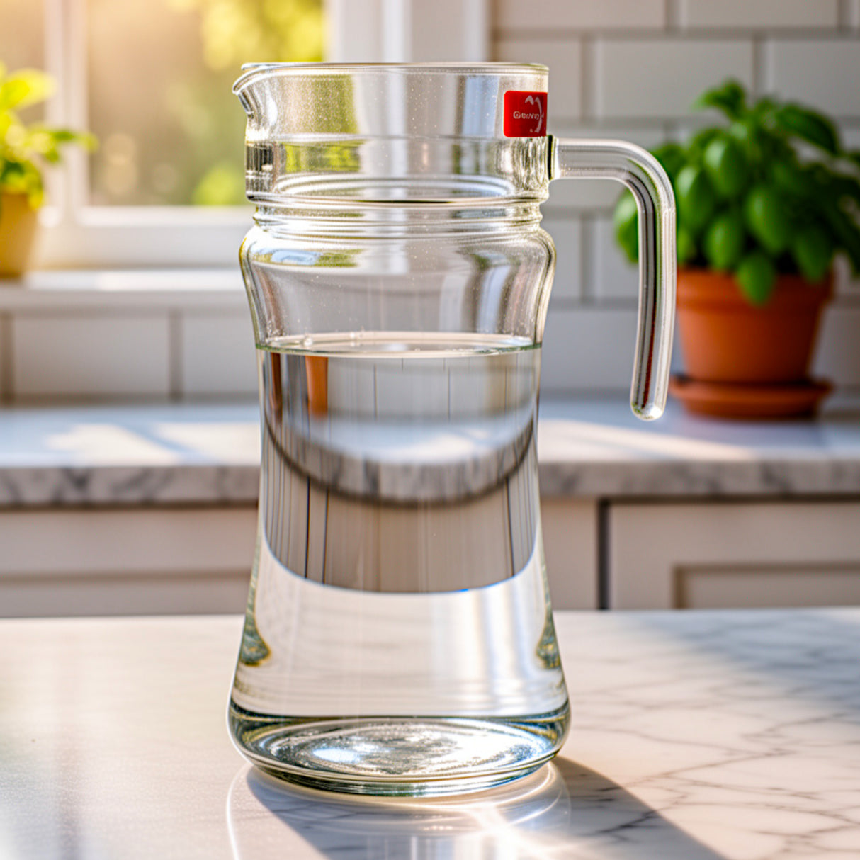 green apple glass jug 1.38l pak eh1037