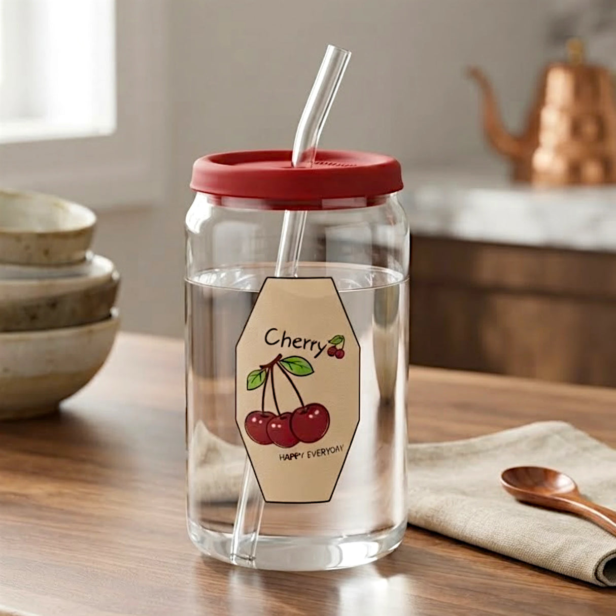 glass mason jar 400ml china epb63-l1