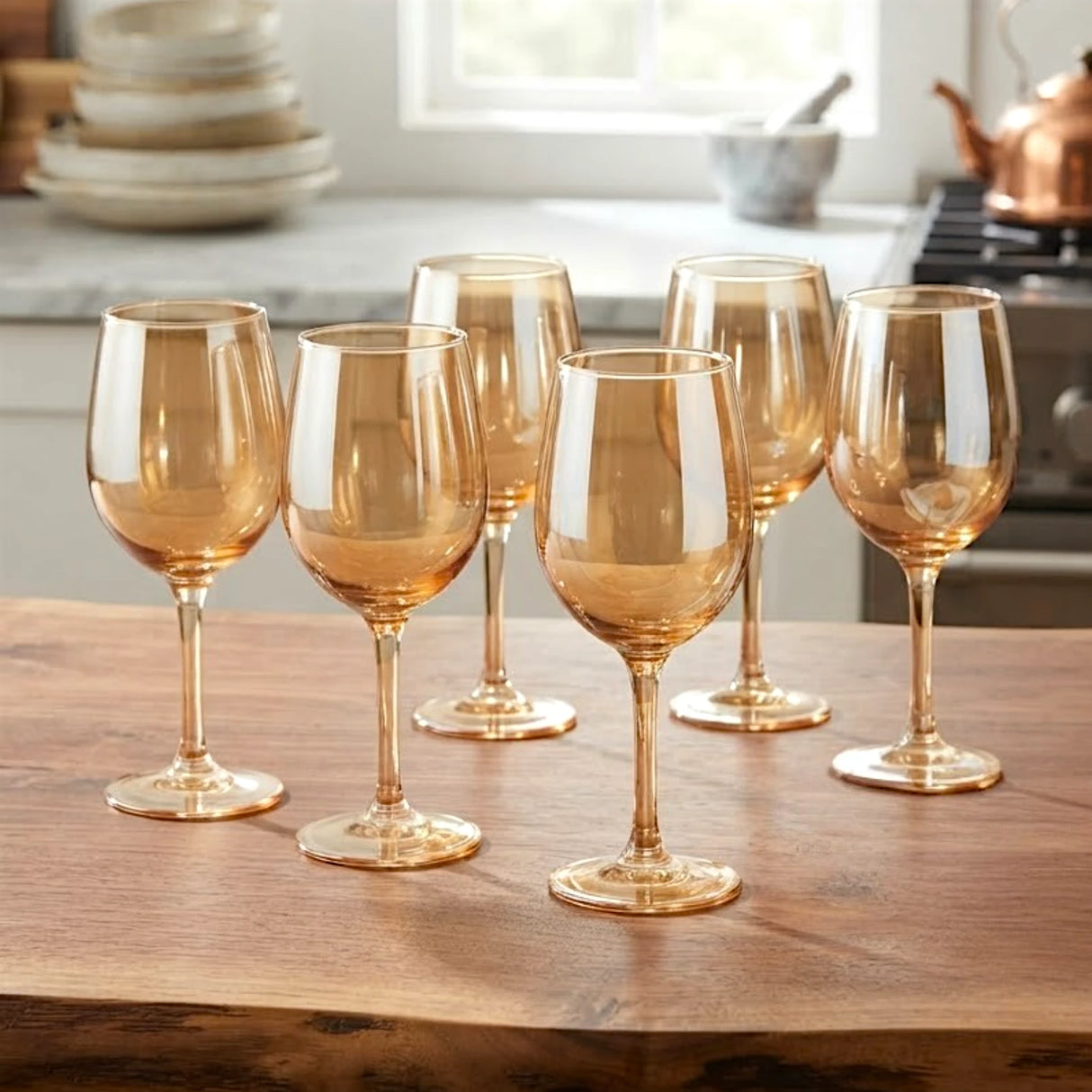 wine 6pc golden 3057 china