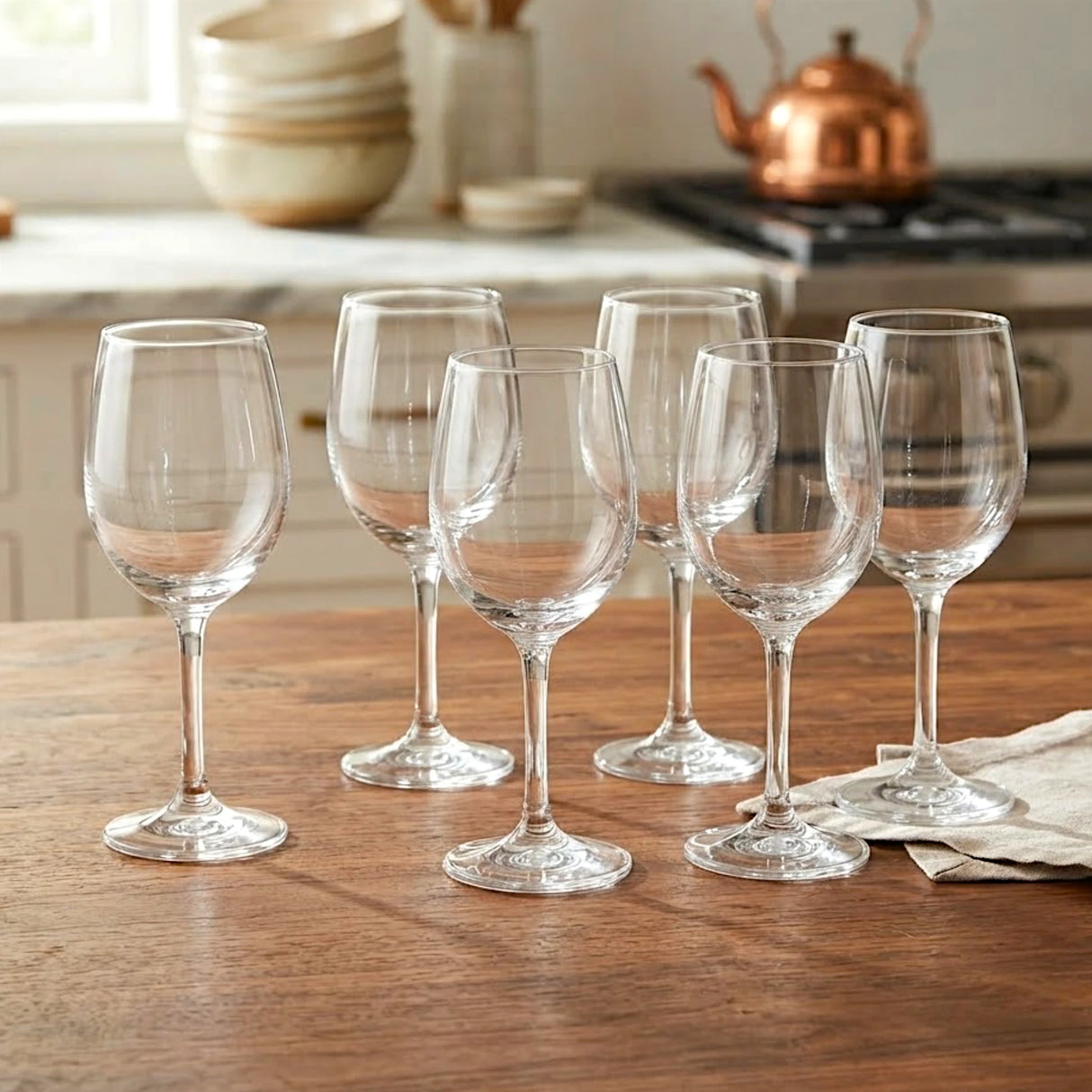 wine 6pc plain 3057 china