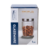 deli glass jar 1.22l pak mfg60-1220b