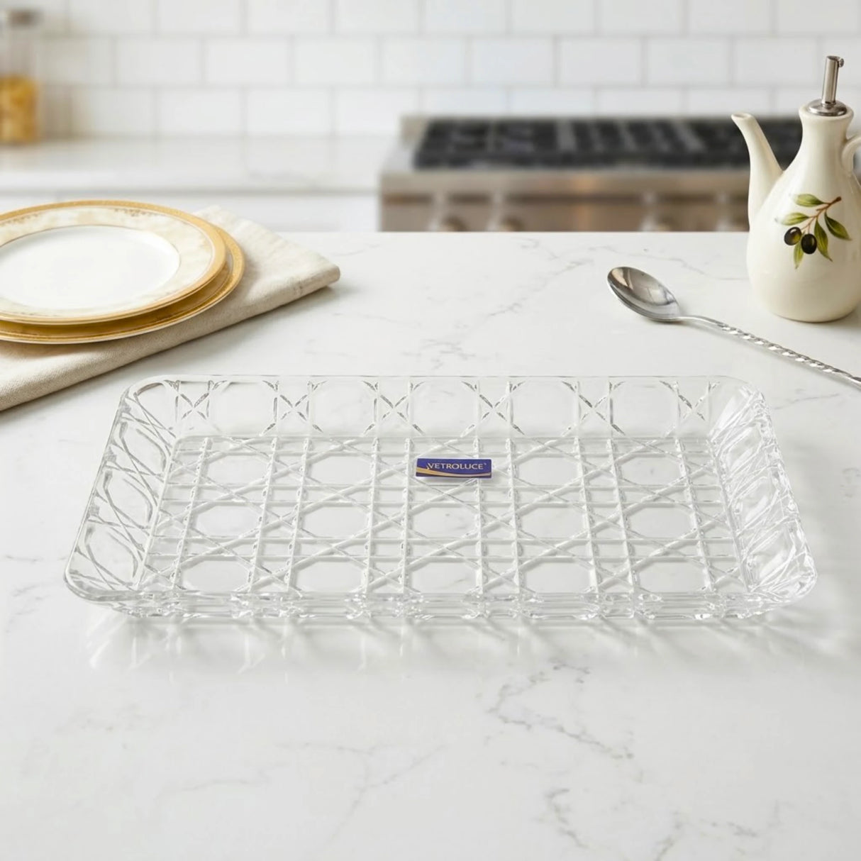deli glass dish 11" rectangle pak dsp114-10g