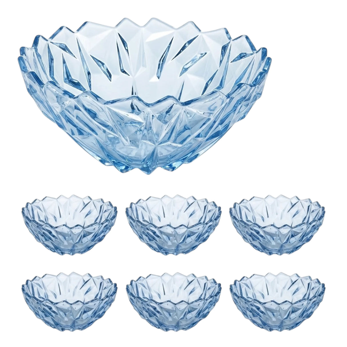 deli glass fruit set 7pc blue pak lp-dsw2015/l7hb