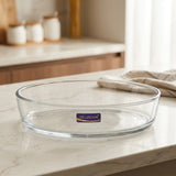 deli glass dish 8.5" oval pak p137-8.5