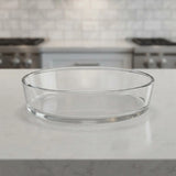 deli glass dish 12" oval pak p137-12