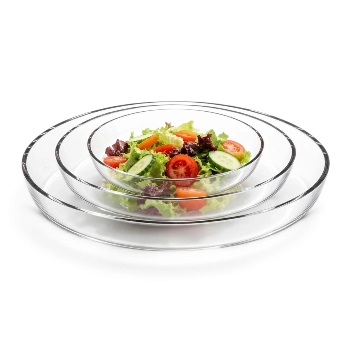 deli glass dish 3pc oval pak p137/l3