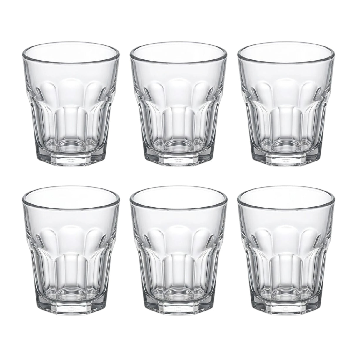 deli glass tumbler 6pc pak y5011