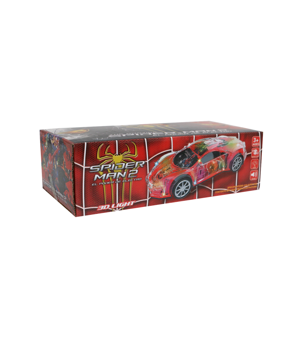 musical spiderman car 9918-6