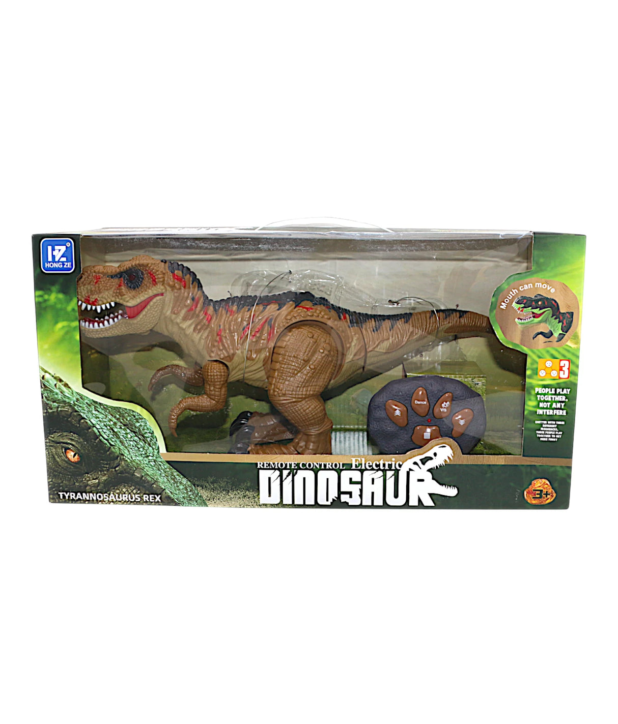 remote control dinosaur with music & light