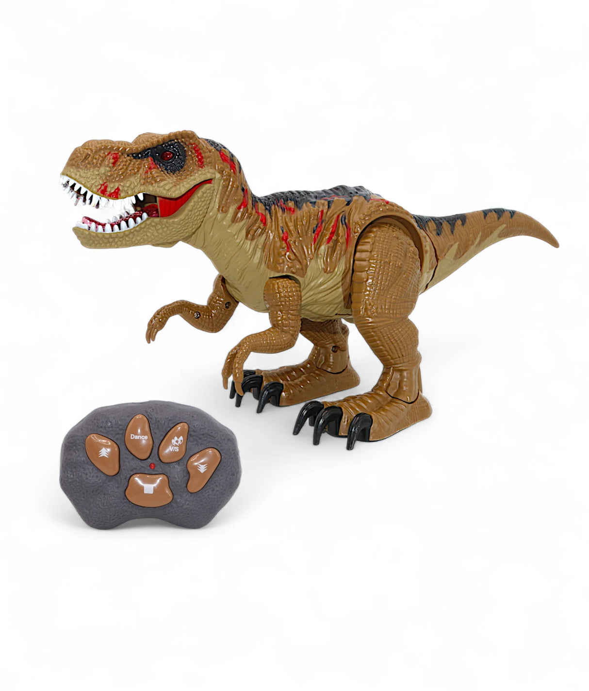 remote control dinosaur with music & light
