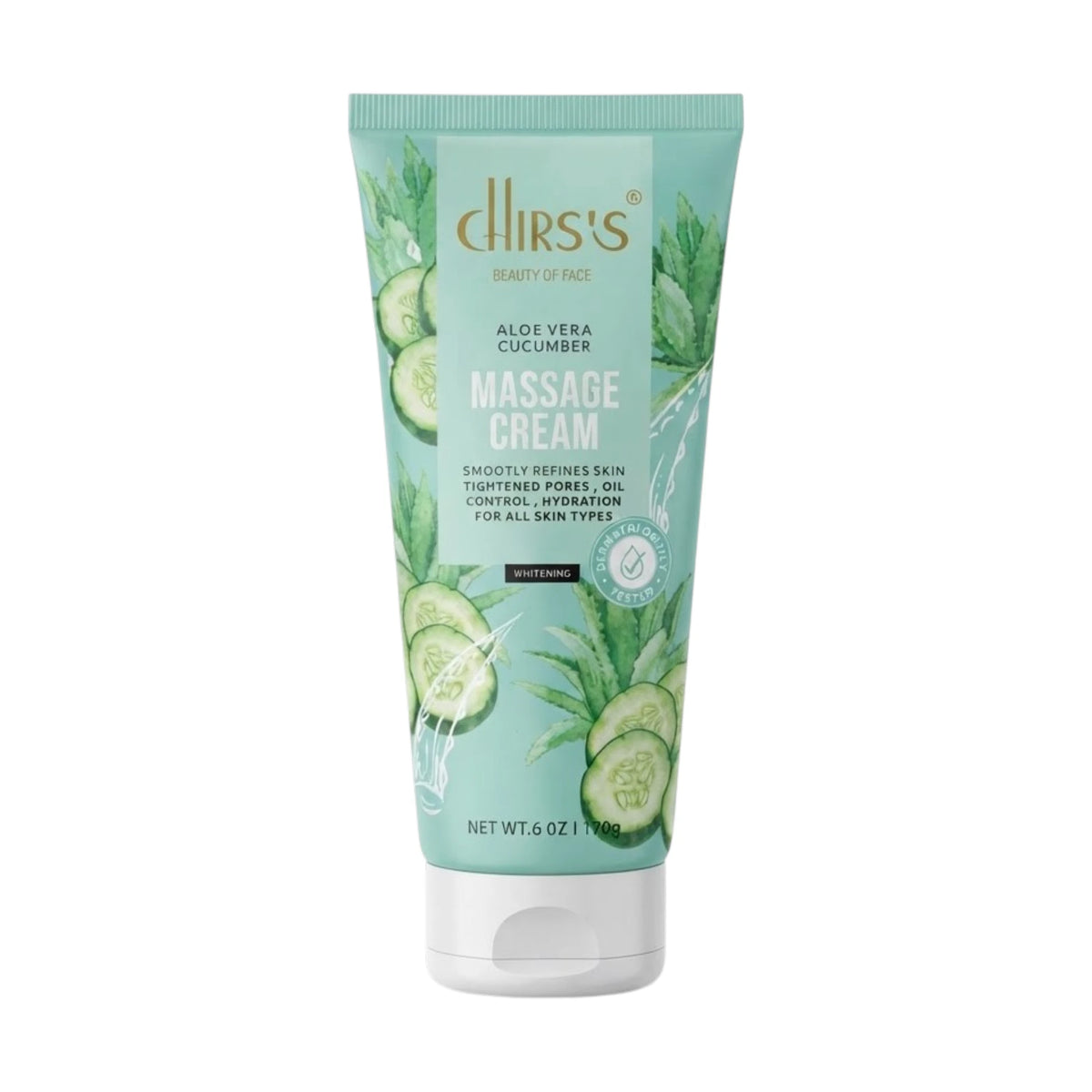 chirss massage cream aloe vera & cucumber 170g