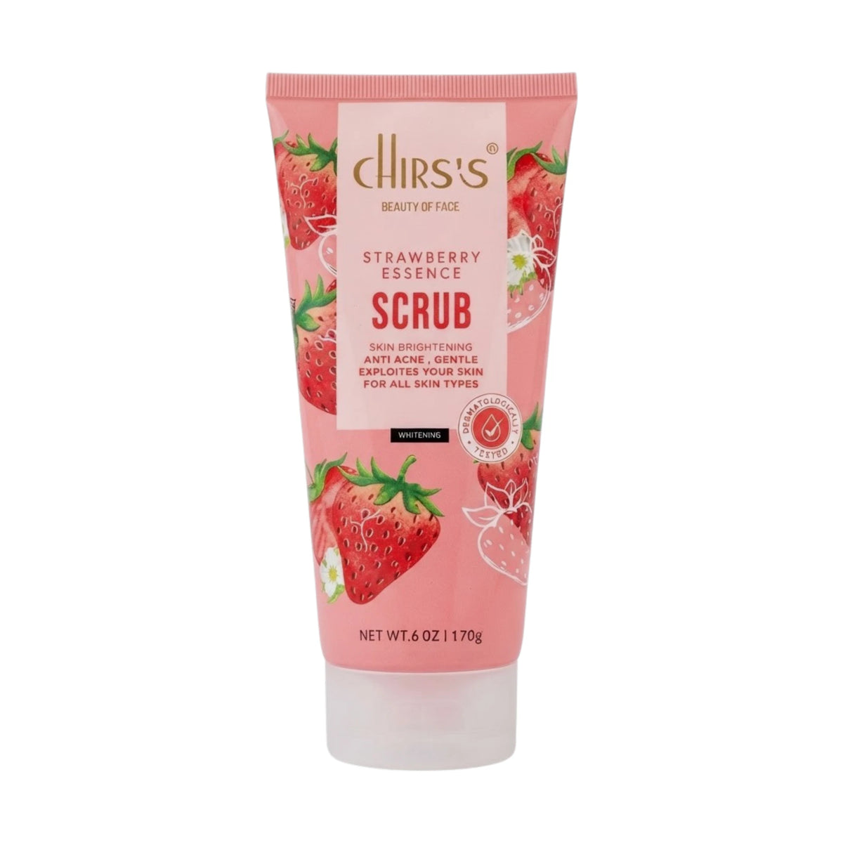chirss scrub strawberry essence 170g ch-0071