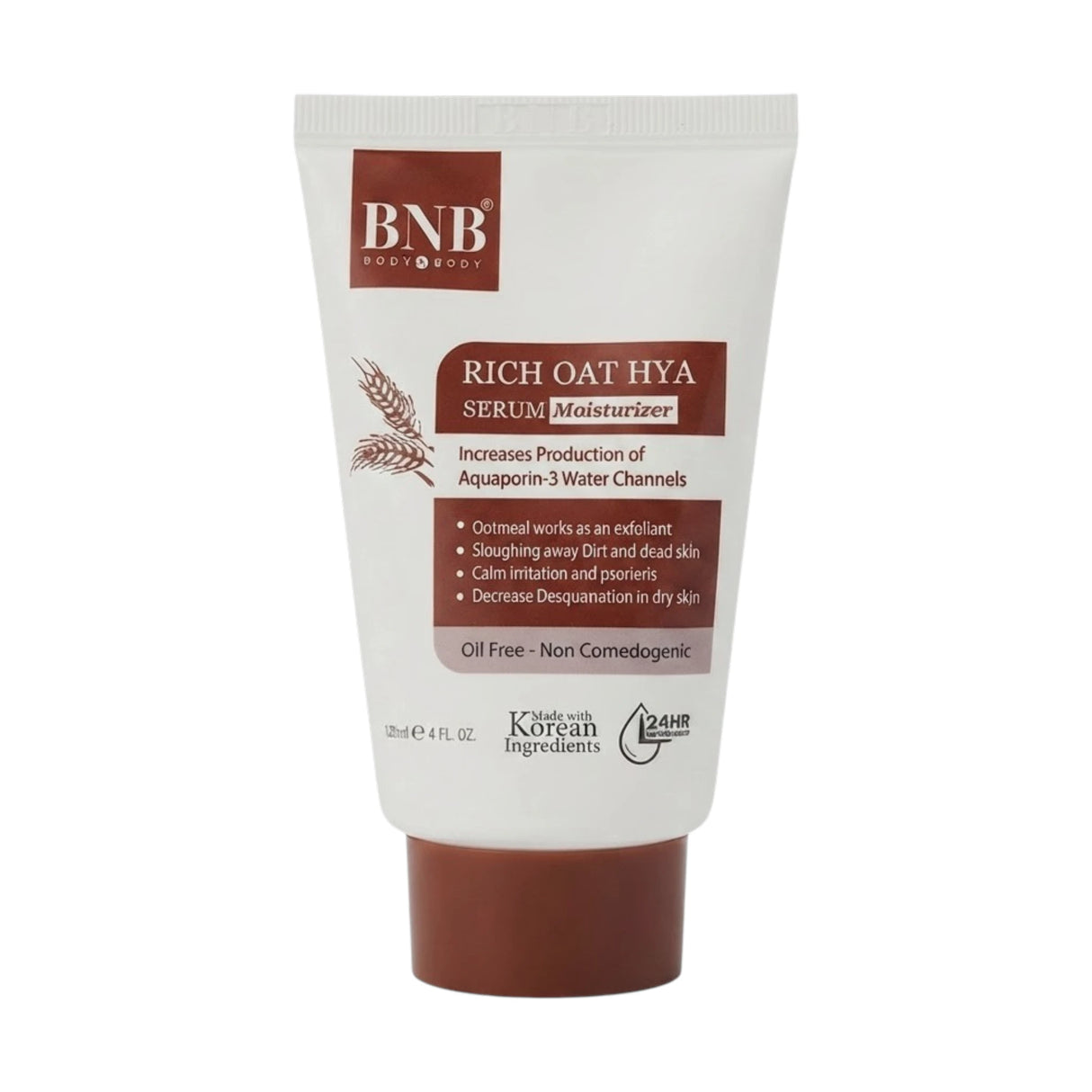 bnb rich oat hya serum moisturizer 120ml