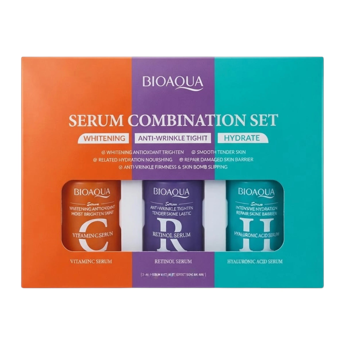 bioaqua skin serum combination kit 3in1 bqy84052