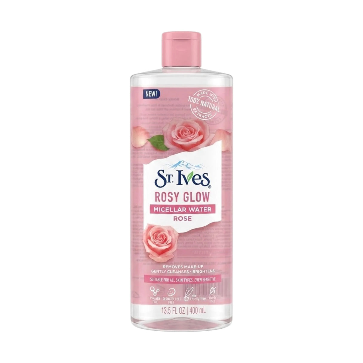 stives rosy glow micellar water rose 400ml thailand