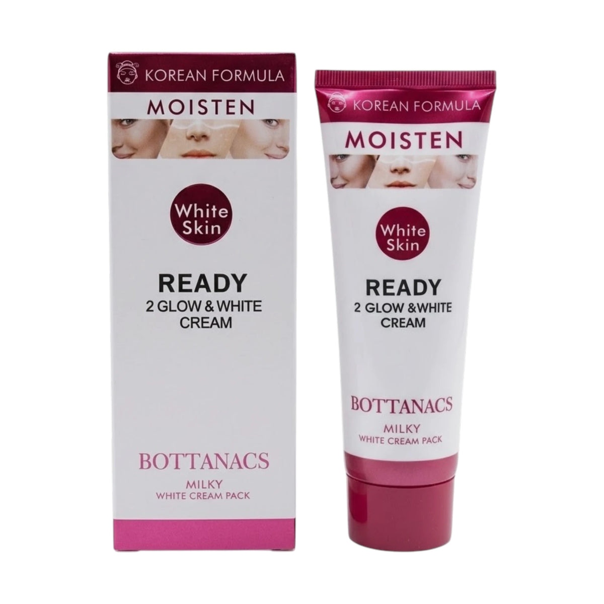 bottanacs face cream glow & white 95g b.t.n.2