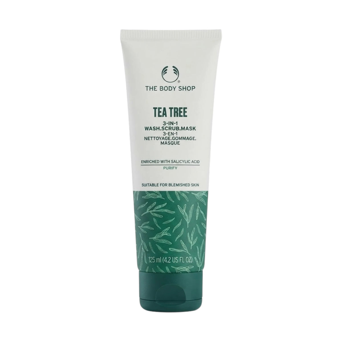 the body shop 3in1 wash, scrub, mask 125ml
