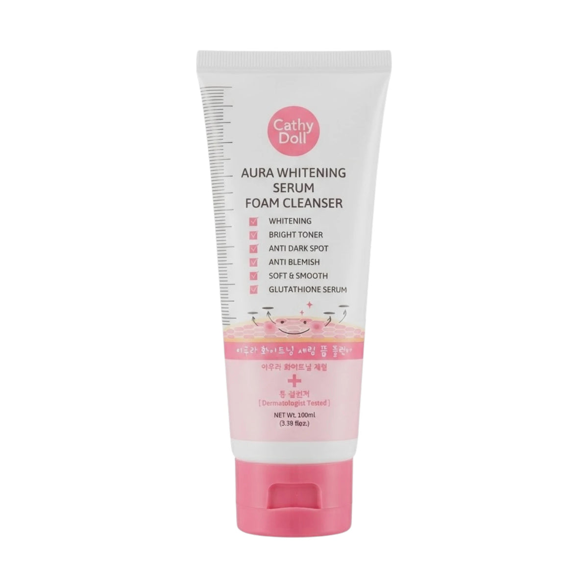 cathy doll cleanser aura whitening serum 100ml