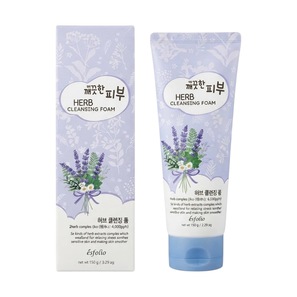 esfolio cleanser herb 150g