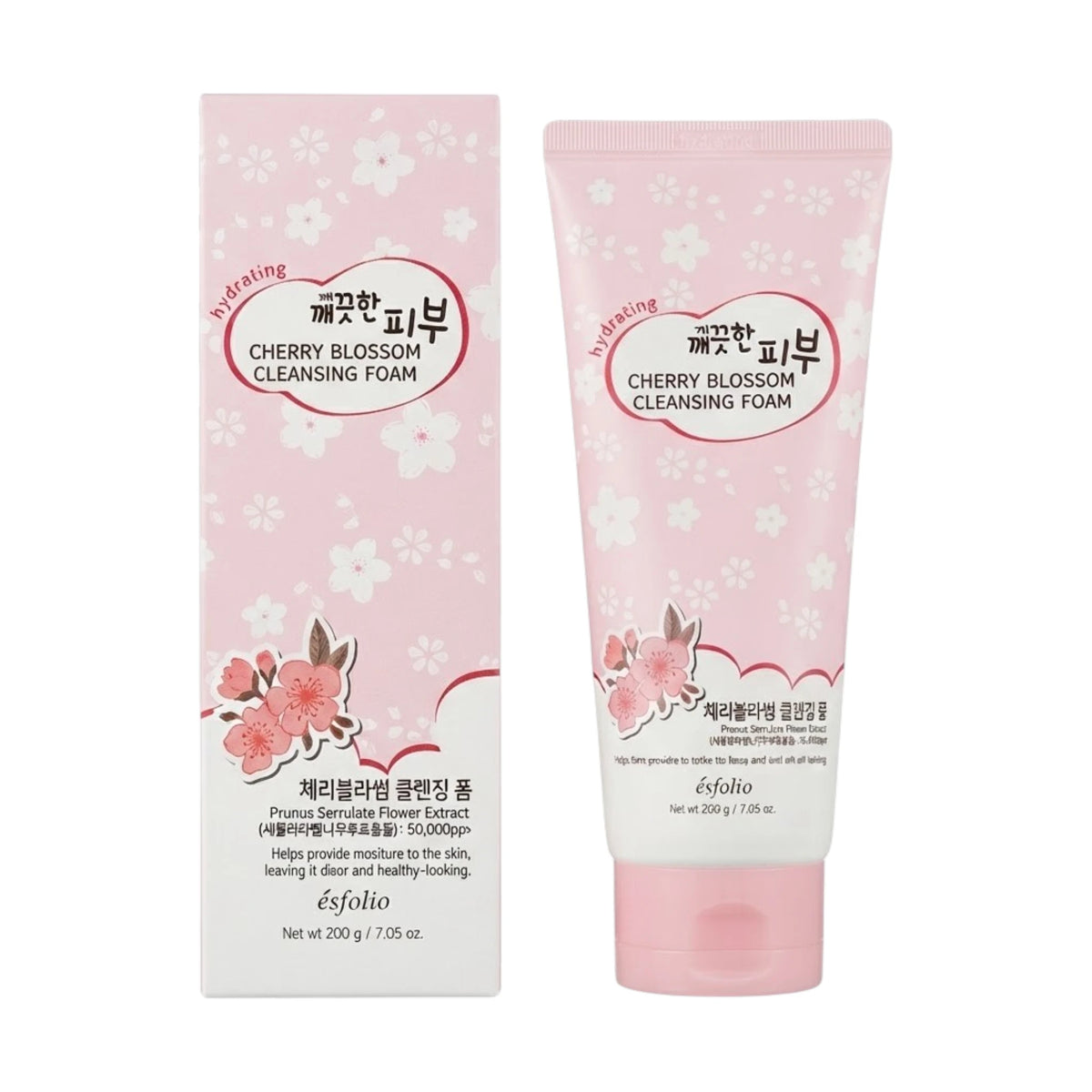 esfolio cleanser cherry blossom 200g