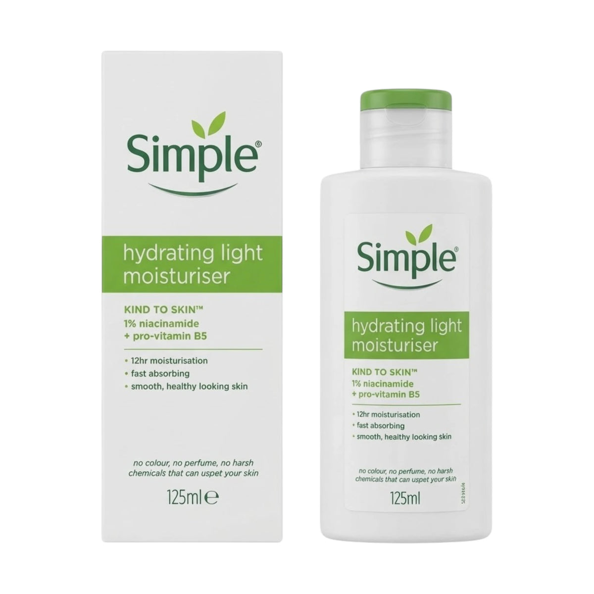 simple light moisturiser 125ml