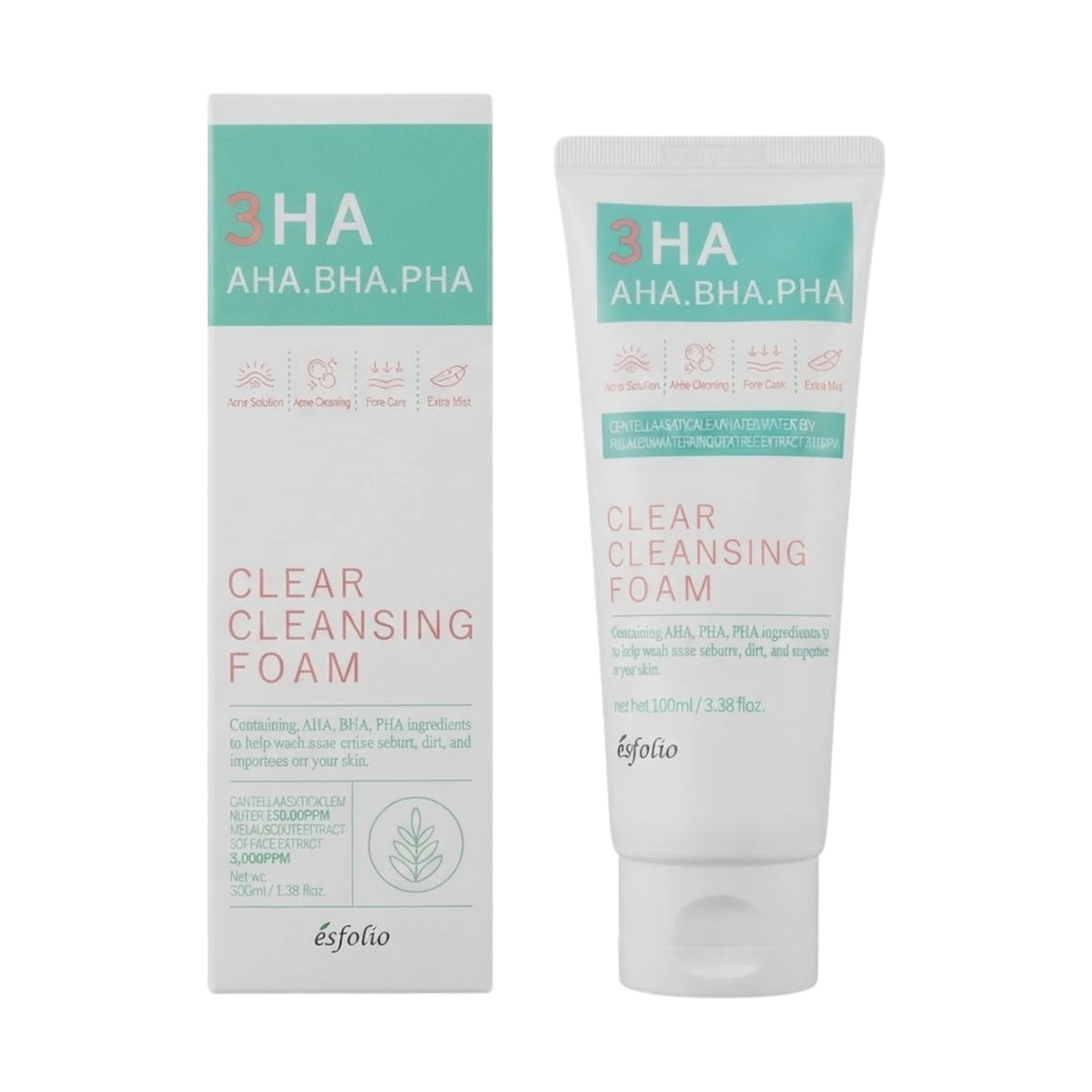 esfolio cleanser clear 3ha 100ml